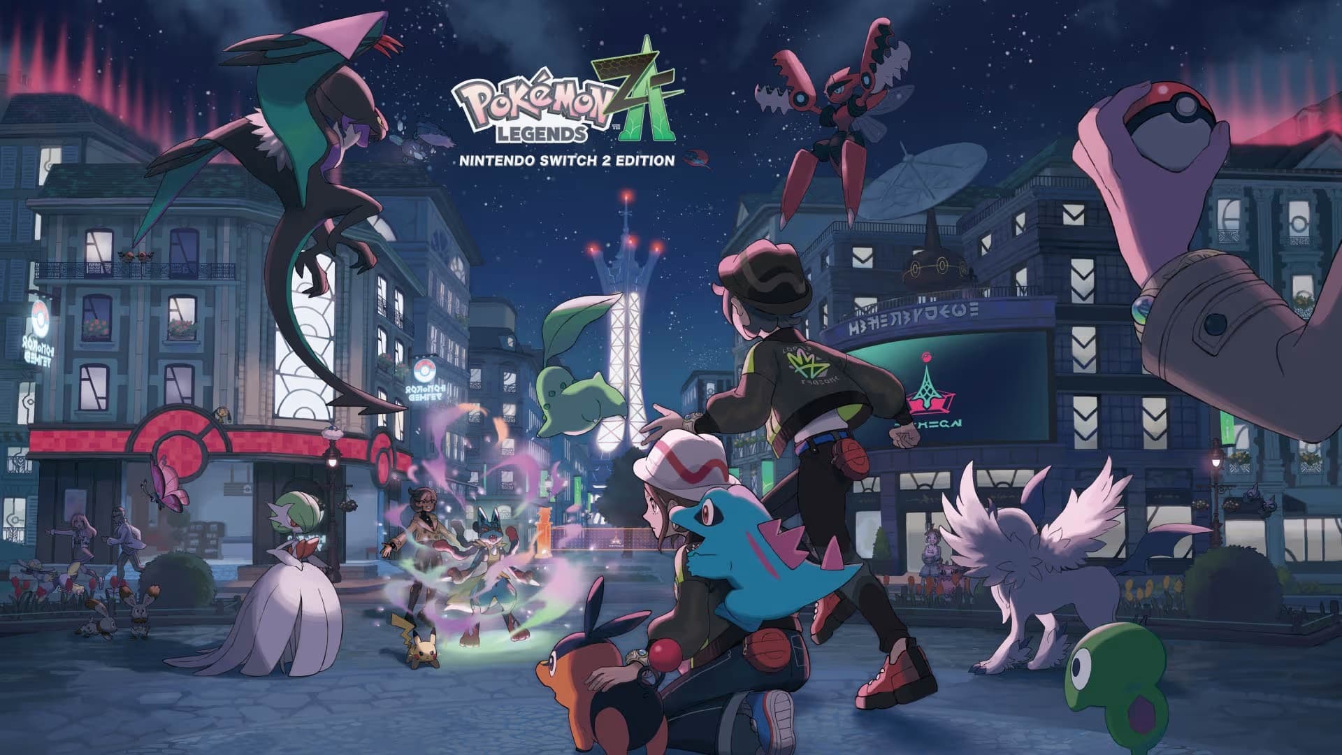 Pokémon Legends: Z-A Siapkan Paket Switch 2 dengan DLC Mega Dimension